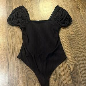 Free People black bodysuit